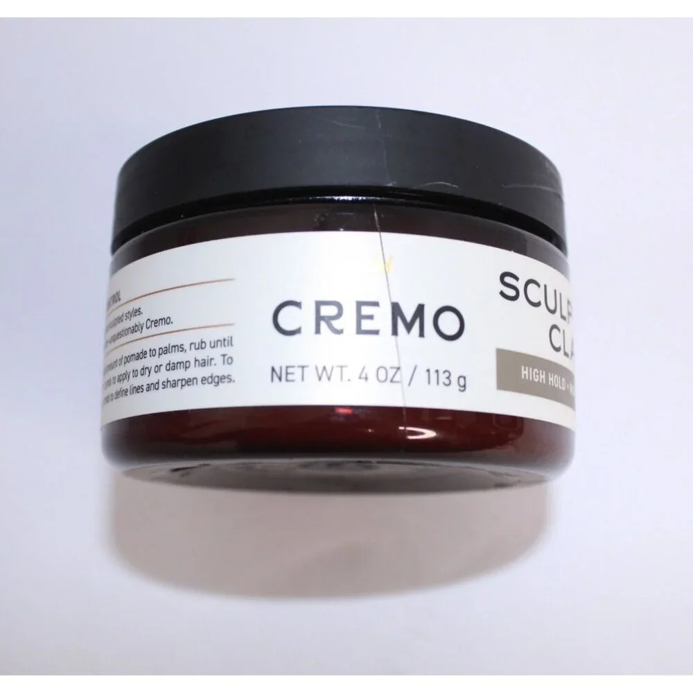 Cremo Sculpting Clay High Hold Matte Finish 4 oz Effortless Control New Unopened